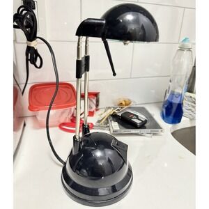 Vintage 1990's Ikea Espressivo Telescopic Desk Lamp - Black Excellent Condition